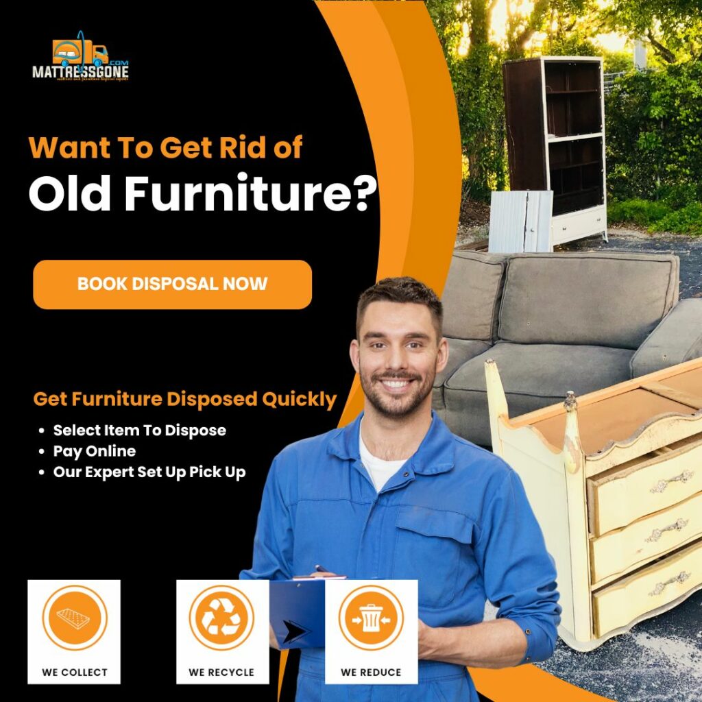 Old furniture disposal service